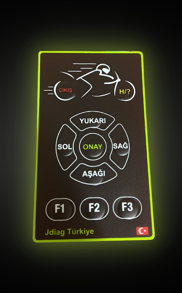 jdiag m100 pro tuş takımı