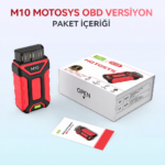 JDiag Motosys M10 Motosiklet Arıza Tespit Cihazı Obd Versiyon - Görsel 7