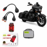 JDİAG MOTOSYS M10 HARLEY DAVİDSON MOTOSİKLET ARIZA TESPİT CİHAZI OBD