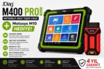 JDiag M400 Pro Tablet Motosiklet Arıza Tespit Cihazı + MOTOSYS M10 Hediye - Görsel 2